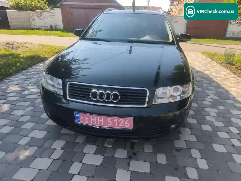 Audi A4 2003, фото з оголошення 1 з 20, VIN WAUZZZ8E64A044308