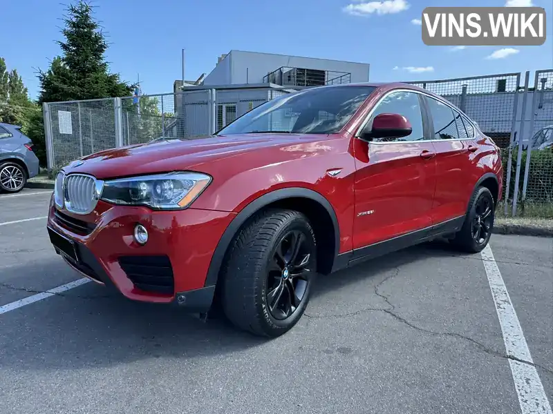 BMW X4 2015, фото з оголошення 1 з 21, VIN 5UXXW3C58G0R18898