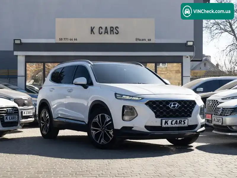 Hyundai Santa FE 2018, фото з оголошення 1 з 20, VIN KMHS381CBKU009945