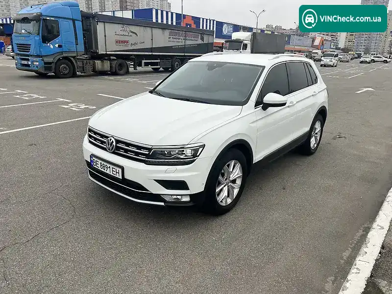 Volkswagen Tiguan 2017, фото з оголошення 1 з 20, VIN WVGZZZ5NZHW911910