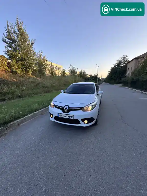 Renault Fluence 2015, фото з оголошення 1 з 8, VIN VF1LZBL0E53681088
