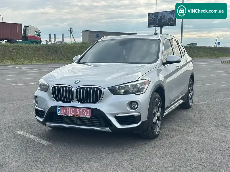 BMW X1 2018, фото з оголошення 1 з 20, VIN WBXHT3C38J5L28128