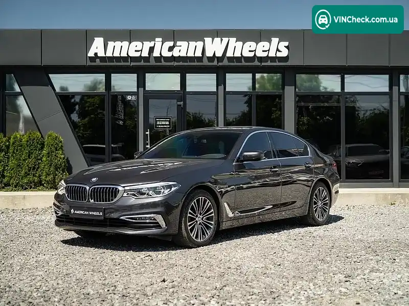 BMW 5 Series 2017, фото з оголошення 1 з 20, VIN WBAJA5C36HG456170