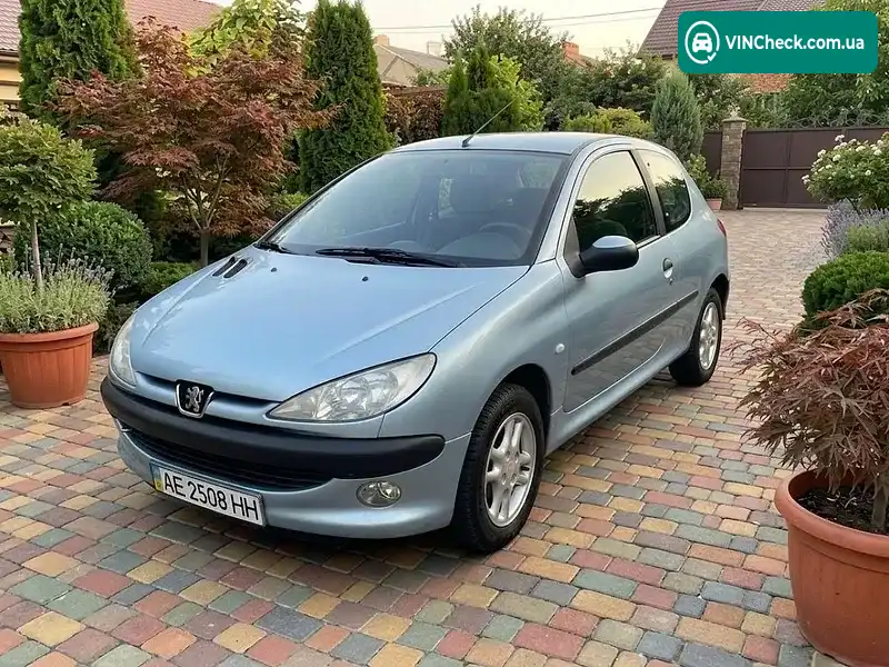 Peugeot 206 2001, фото з оголошення 1 з 4, VIN VF32CKFWR41688340