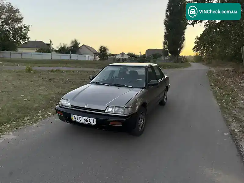 Honda Civic 1989, фото з оголошення 2 з 20, VIN JHMED25200S102805