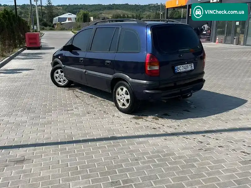 Opel Zafira 2001, фото з оголошення 2 з 5, VIN W0L0TGF7512299019