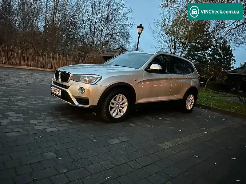 BMW X3 2014, фото з оголошення 1 з 21, VIN WBAWZ310700F86566