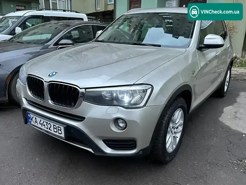 BMW X3 2014, фото з оголошення 2 з 21, VIN WBAWZ310700F86566