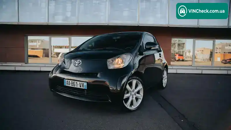 Toyota IQ 2009, фото з оголошення 1 з 21, VIN JTNML11070J012729