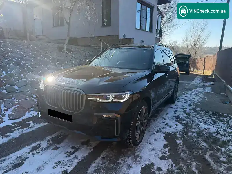 BMW X7 2022, фото з оголошення 1 з 12, VIN WBACX610209L44528