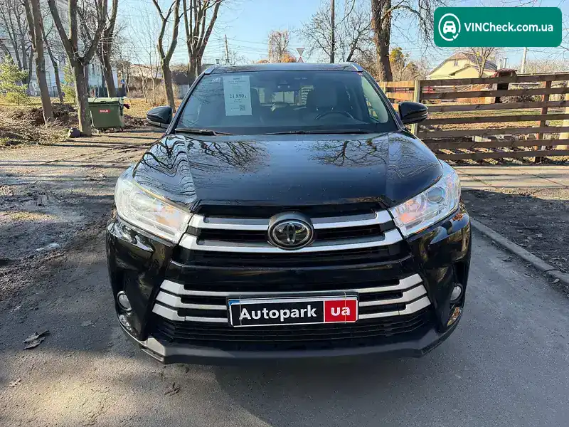 Toyota Highlander 2017, фото з оголошення 2 з 21, VIN 5TDJZRFH2JS809848