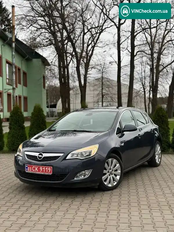 Opel Astra 2009, фото з оголошення 1 з 11, VIN W0LPE6ED2AG022938