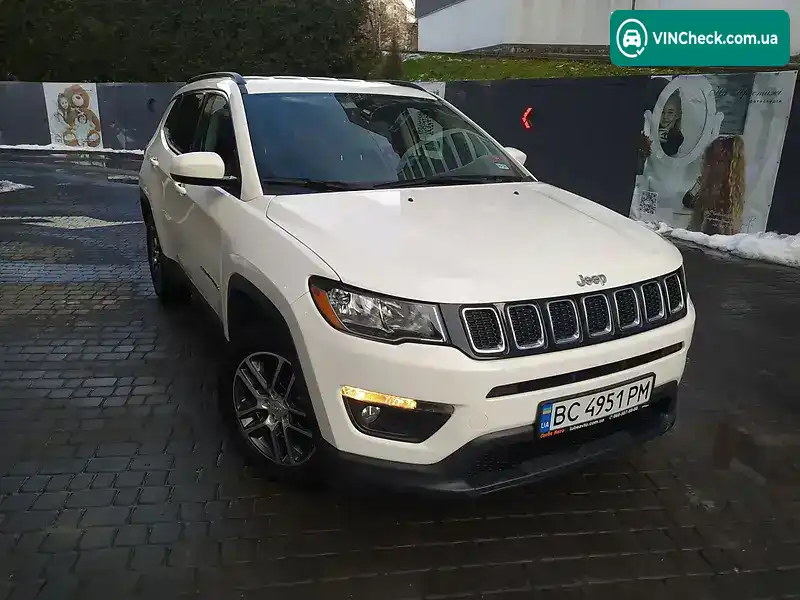 Jeep Compass 2017, фото з оголошення 2 з 18, VIN 3C4NJCBB2JT165569