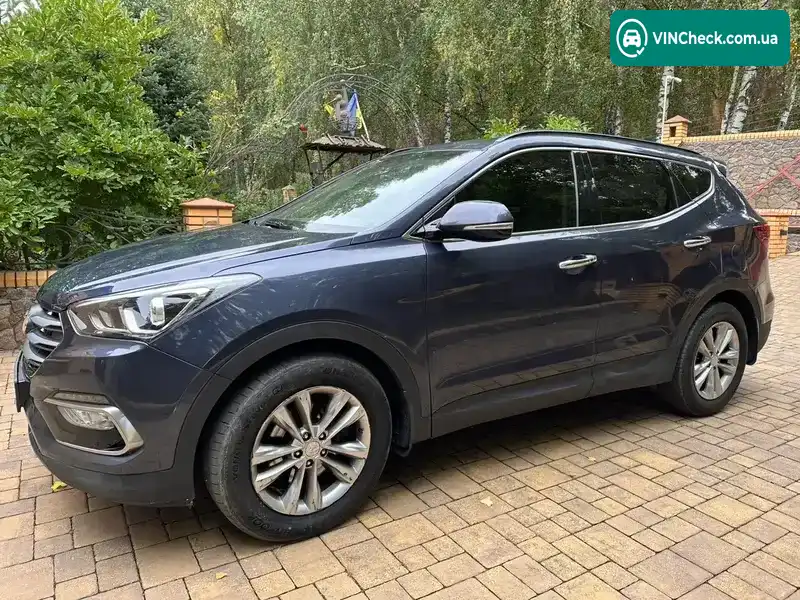 Hyundai Santa FE 2017, фото з оголошення 2 з 14, VIN KMHST81XDHU760061