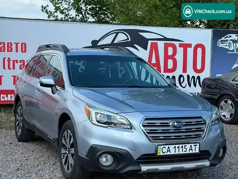 Subaru Outback 2015, фото з оголошення 1 з 16, VIN 4S4BSAJC0F3319774