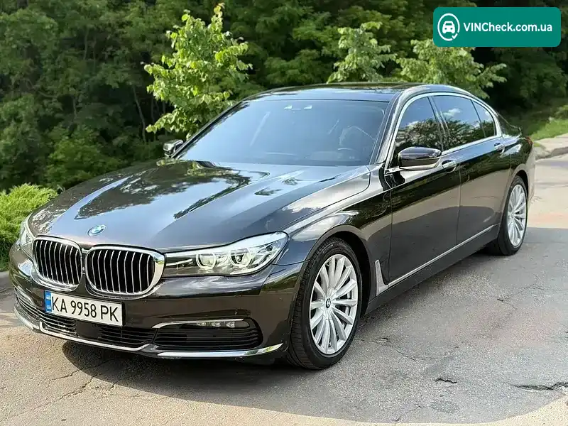 BMW 7 Series 2016, фото з оголошення 1 з 20, VIN WBA7E2C53GG738487