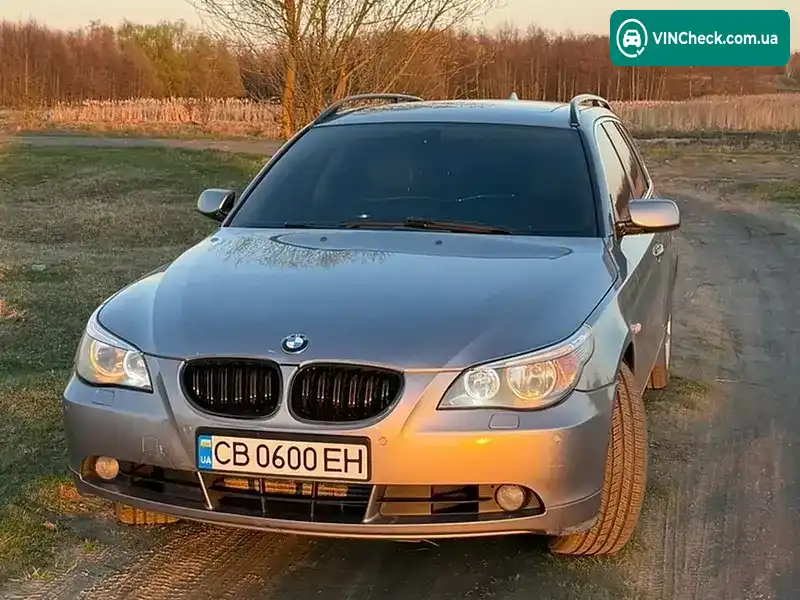 BMW 5 Series 2004, фото з оголошення 1 з 16, VIN WBANJ510X0B421336