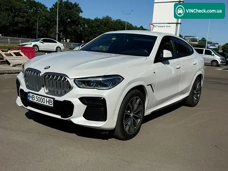 BMW X6 2021, фото з оголошення 1 з 11, VIN WBAGT210009J17375