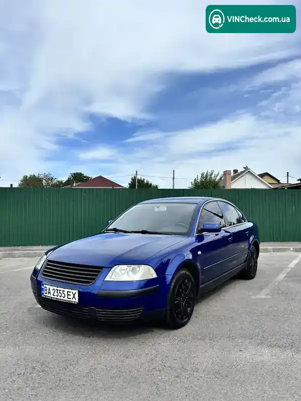Volkswagen Passat 2001, фото з оголошення 1 з 13, VIN WVWZZZ3BZ1P098149
