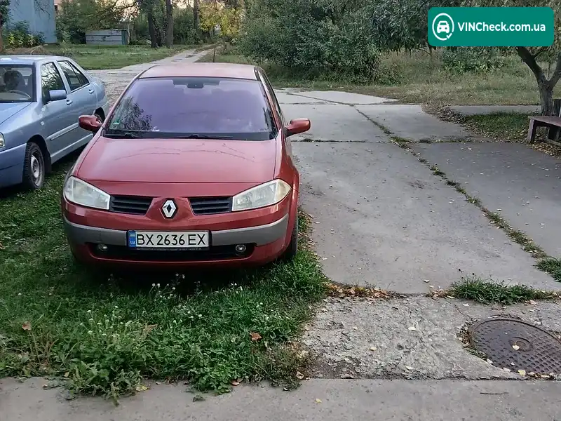 Renault Megane 2003, фото з оголошення 1 з 11, VIN VF1CM0J0H27468947