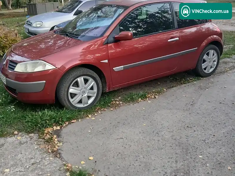 Renault Megane 2003, фото з оголошення 2 з 11, VIN VF1CM0J0H27468947