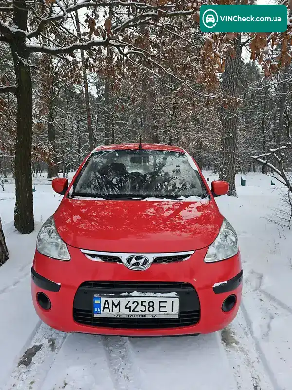Hyundai i10 2008, фото з оголошення 1 з 9, VIN MALAM51BP8M070608