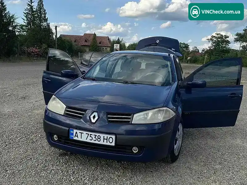 Renault Megane 2003, фото з оголошення 1 з 11, VIN VF1BM0F0529391194