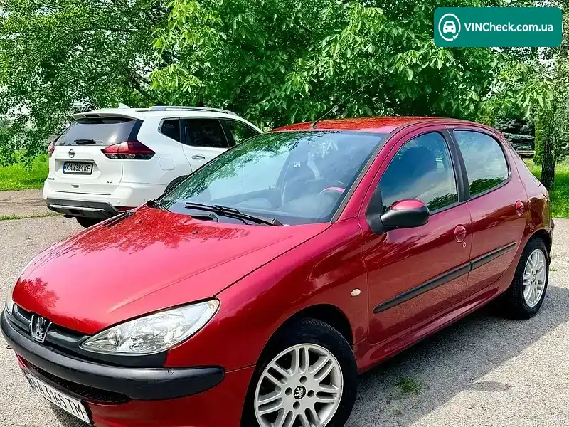 Peugeot 206 2004, фото з оголошення 1 з 20, VIN VF32AKFWR44381942
