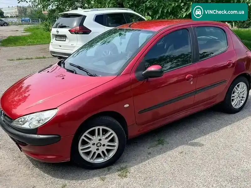 Peugeot 206 2004, фото з оголошення 2 з 20, VIN VF32AKFWR44381942