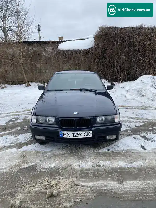 BMW 3 Series 1996, фото з оголошення 2 з 11, VIN WBACB51090AN16173