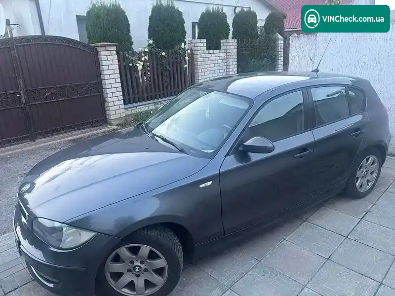 BMW 1 Series 2007, фото з оголошення 2 з 12, VIN WBAUE11060PZ53324