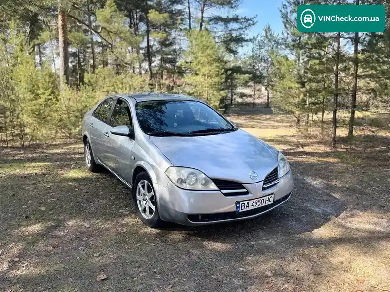 Nissan Primera 2004, фото з оголошення 1 з 10, VIN SJNBBAP12U0136365