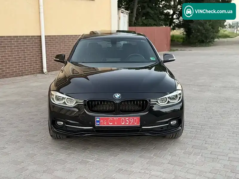 BMW 3 Series 2016, фото з оголошення 2 з 20, VIN WBA8F1C55HK439352