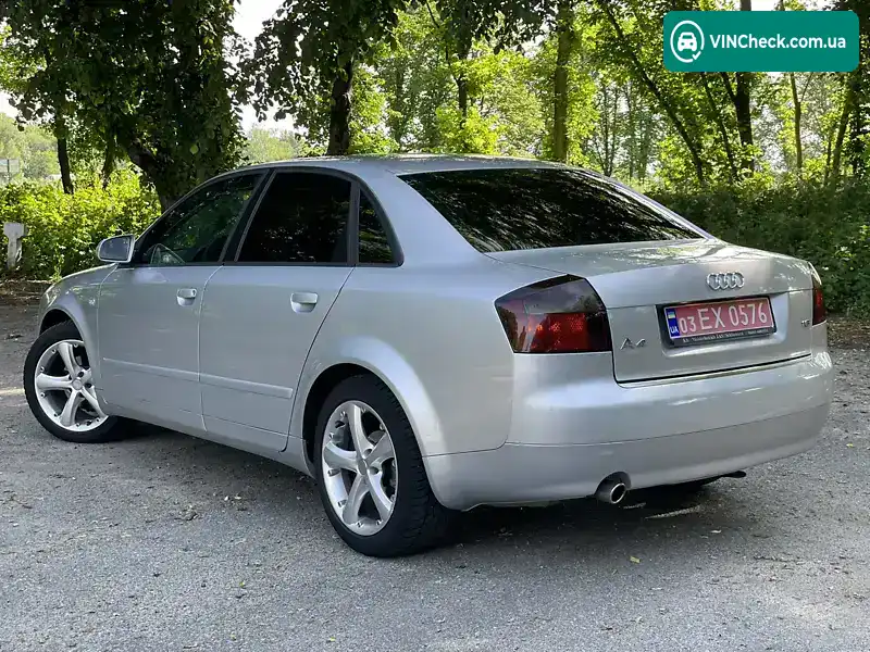 Audi A4 2004, фото з оголошення 2 з 20, VIN WAUZZZ8EX4A244754