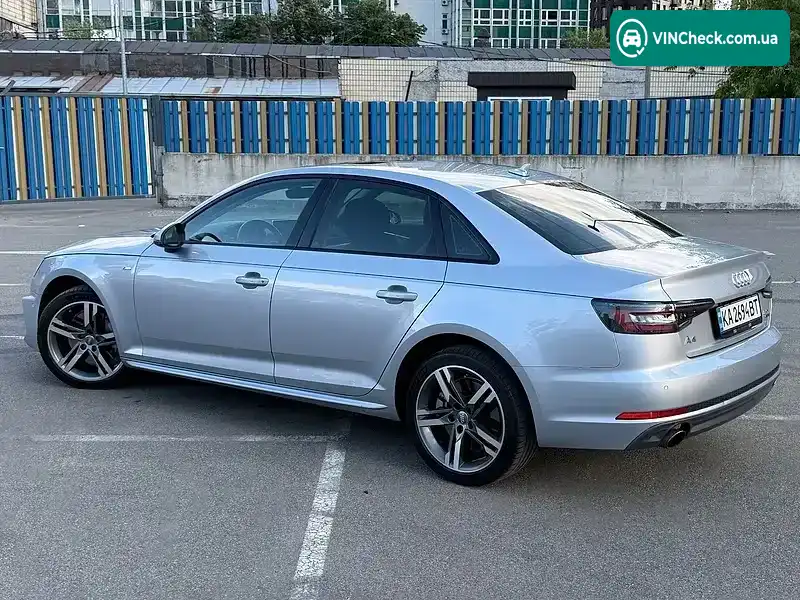Audi A4 2017, фото з оголошення 2 з 20, VIN WAUENAF42JA072561