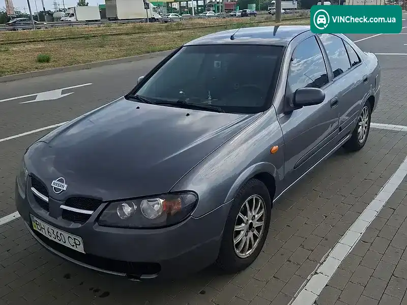 Nissan Almera 2003, фото з оголошення 2 з 7, VIN SJNBAAN16U0409814