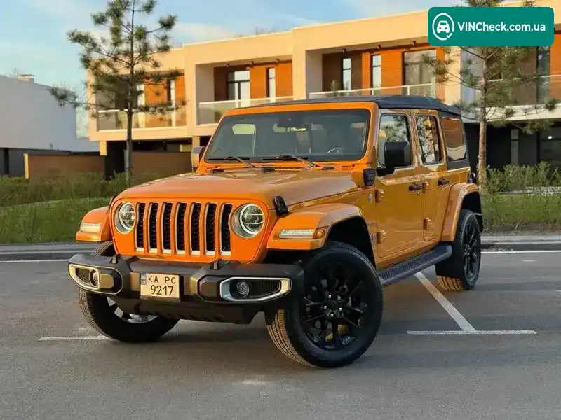 Jeep Wrangler 2021, фото з оголошення 1 з 21, VIN 1C4JJXP64MW686616