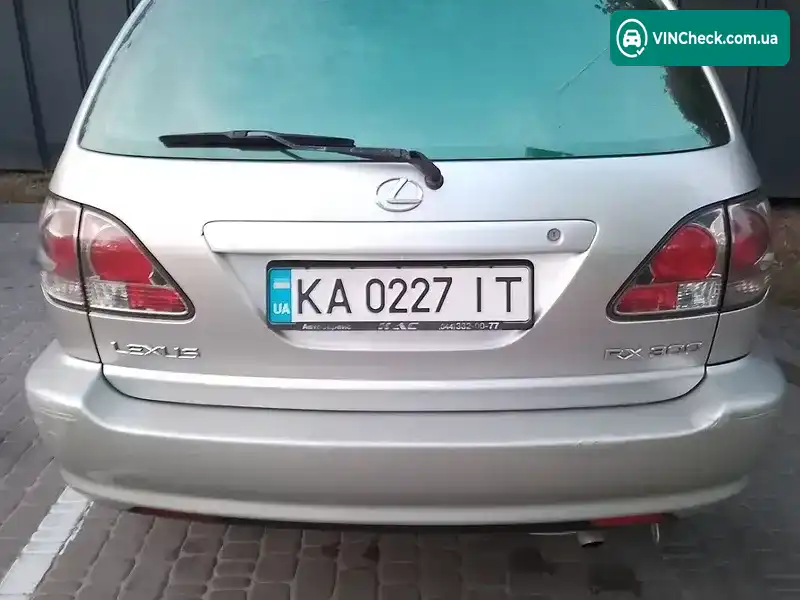 Lexus RX 2001, фото з оголошення 2 з 4, VIN JTJHF10U400200788