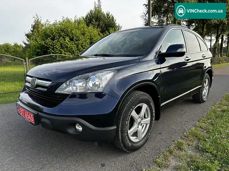 Honda CR-V 2007, фото з оголошення 2 з 20, VIN SHSRE58507U020996