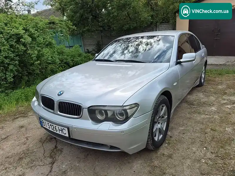 BMW 7 Series 2004, фото з оголошення 1 з 21, VIN WBAGM21080DR57043