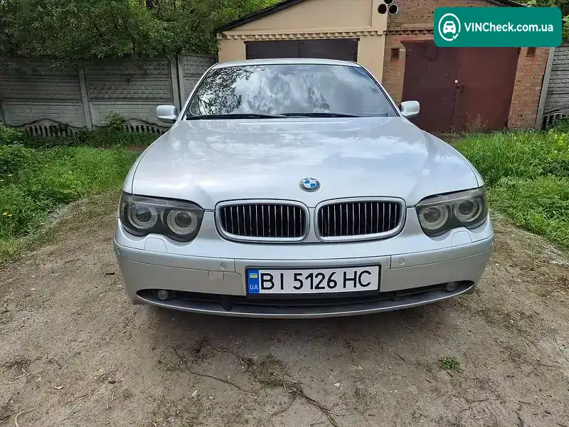 BMW 7 Series 2004, фото з оголошення 2 з 21, VIN WBAGM21080DR57043