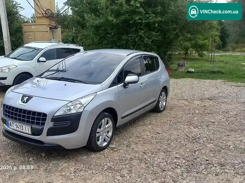 Peugeot 3008 2010, фото з оголошення 1 з 12, VIN VF30U5FS0AS265002