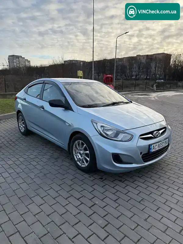 Hyundai Accent 2012, фото з оголошення 1 з 20, VIN Z94CT41CACR163567