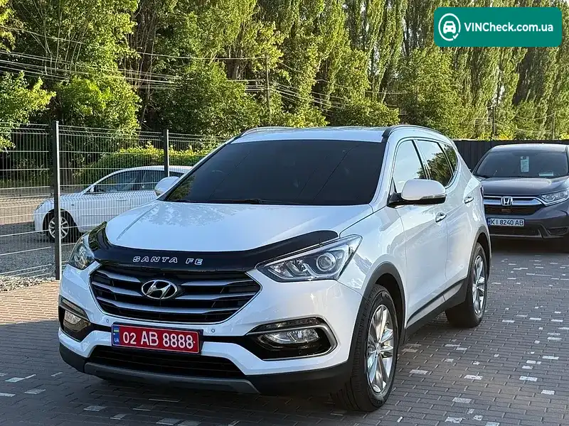 Hyundai Santa FE 2017, фото з оголошення 1 з 20, VIN KMHSW81UBJU771498