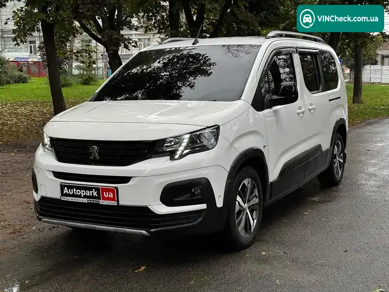 Peugeot Rifter 2020, фото з оголошення 1 з 20, VIN VR3ECYHZJLJ618481