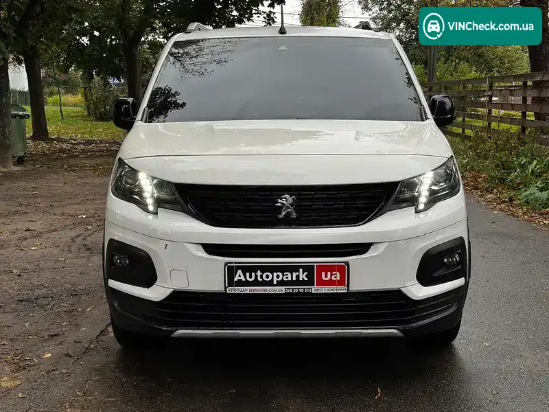 Peugeot Rifter 2020, фото з оголошення 2 з 20, VIN VR3ECYHZJLJ618481