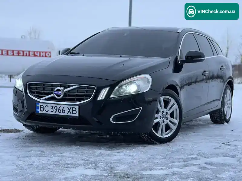 Volvo V60 2010, фото з оголошення 1 з 21, VIN YV1FW5250B1014227
