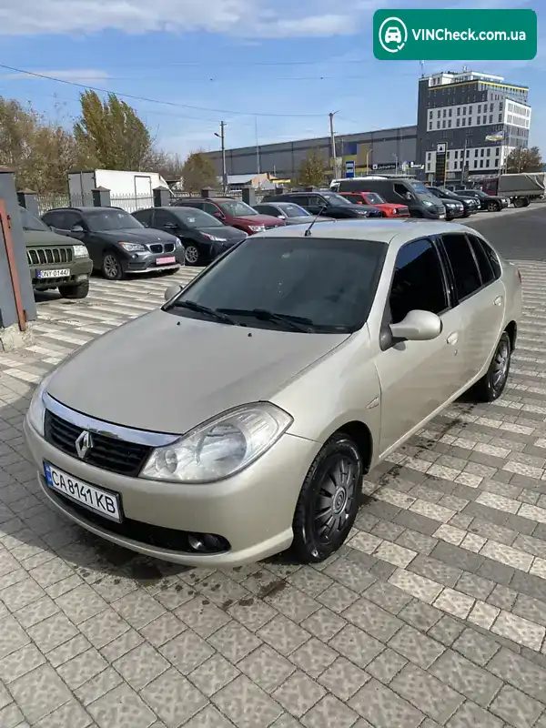 Renault Symbol 2010, фото з оголошення 1 з 9, VIN VF1LBNP0543704264