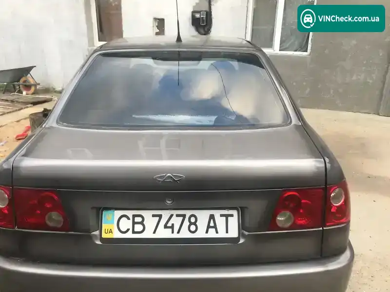 Chery Amulet 2007, фото з оголошення 2 з 8, VIN Y6DDA11A98D018504