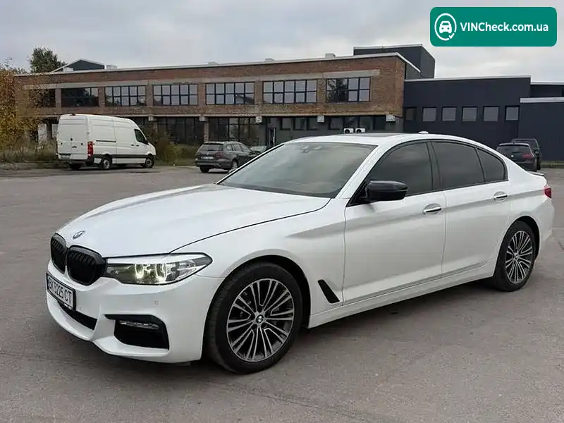BMW 5 Series 2018, фото з оголошення 2 з 16, VIN WBAJA5C54JWA39386